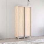 Dulap Aron-S (1.0m - 1.8m) uși glisante din PAL - imagine 3