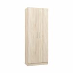 Dulap haine combinat Practik (80x40x210H cm) - imagine 3