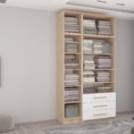 Dulap Smart-Home A+A+P+S 135x56x240/250/260H cm - imagine 2