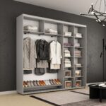 Dulap Compact (2.4-2.7m.) uși glisante Oglindă + PAL - imagine 3