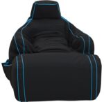 Fotoliu sac Bean Bag GigaByte Oxford Blue - imagine 4