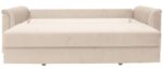 Canapea dreaptă extensibilă Power Beige - imagine 4
