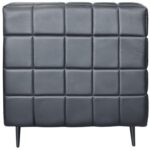 Fotoliu moale DP Cubo Black - imagine 3