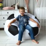 Fotoliu sac Bean Bag Minge Oxford White - imagine 4