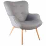 Fotoliu moale DP Leonard Grey