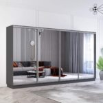 Dulap Fox (3.7m - 4.0m) uși glisante din oglinzi — изображение 5