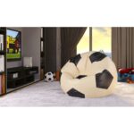 Fotoliu sac Bean Bag Minge Eco Beige/Brown - imagine 2