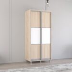 Dulap Aron (1.0m - 1.9m) uși glisante din PAL (K) orizontal — изображение 3