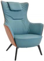 Fotoliu moale DP Verba Blue/Orange