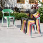Scaun pentru casă de vară Elpatio Color Green - imagine 4