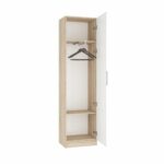 Dulap haine Practik (55x40x210H cm) - imagine 6