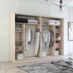 Dulap Fox (2.8m - 3.6m) uși glisante din oglindă și PAL — изображение 4