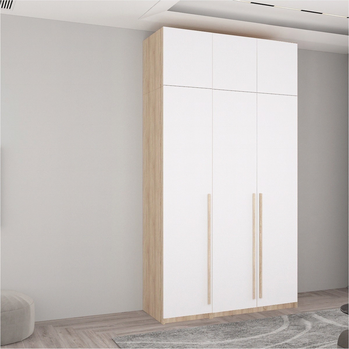 789bb864365b49e7e68870c96a5c2bca-12-1.jpg Dulap Smart-Home A+A+B+B 135x56x240/250/260H cm - imagine 1