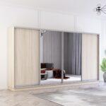 Dulap Fox (3.7m - 4.0m) uși glisante din oglindă și PAL — изображение 3