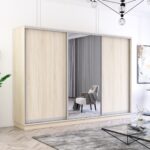 Dulap Fox (2.8m - 3.6m) uși glisante din oglindă și PAL — изображение 3