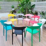 Scaun pentru casă de vară Elpatio Color Green - imagine 3