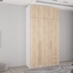 Dulap Smart-Home A+A+B+P+S 135x56x240/250/260H cm — изображение 3