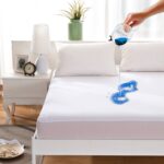 Cearsaf de pat impermiabil cu elastic - imagine 3