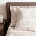 Cuvertură Velur Le Vele Crem 240x260