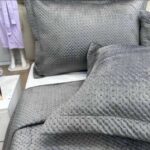 Cuvertură Velur Le Vele Gri inchis 240x260