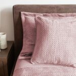 Cuvertură Velur Le Vele Roz 240x260