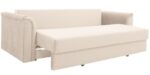 Canapea dreaptă extensibilă Power Beige - imagine 3