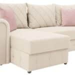 Canapea de colț extensibilă Model II Chesterfield Beige