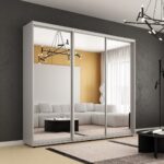 Dulap Compact (2.4-2.7m.) uși glisante Oglinzi