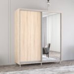 Dulap Aron-P (1.9m - 2.0m) uși glisante din oglindă și PAL - imagine 3