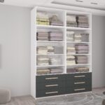 Dulap Smart-Home A+A+S+S 180x56x240/250/260H cm - imagine 6