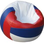 Fotoliu sac Bean Bag Volleyball BIG Tricolor