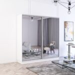 Dulap Fox (1.9m - 2.3m) uși glisante din oglinzi