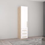 Dulap Smart-Home 0.40x0.56x2.0H m. cu polițe și sertare
