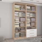 Dulap Smart-Home A+A+P+S 135x56x240/250/260H cm - imagine 2