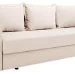 Canapea dreaptă extensibilă Model II/III Beige