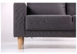 Canapea dreaptă AMF Monet 2 Grey - imagine 10