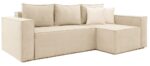 Canapea de colț extensibilă Alexander Model III Beige