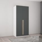 Dulap Smart-Home 0.90x0.56x2.0H m. cu bară p/u umerașe - imagine 5