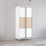 Dulap Aron (1.0m - 1.9m) uși glisante din PAL (K) orizontal