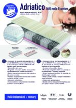 Saltea cu arcuri împachetate Dormibene UltraPocket Adriatico Premium 1600 Molle - imagine 3