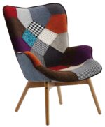 Fotoliu cu suport picioare Waltz Color - imagine 3