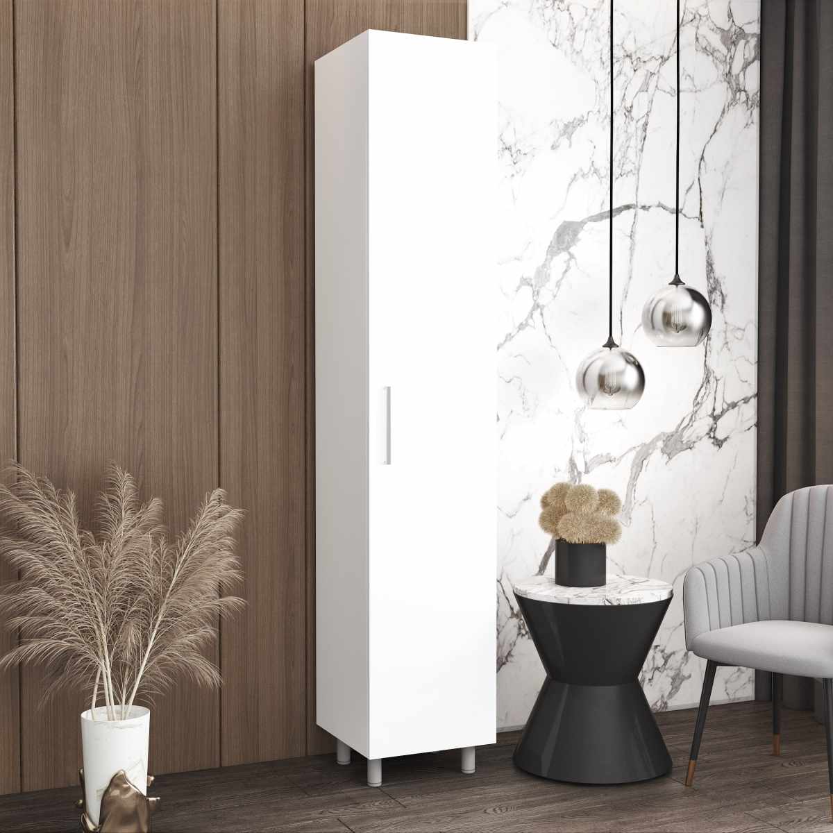 f695a214d27f434ac4cfa65759d36969-4.jpg Dulap Birou-2 (40x40x210H cm) - imagine 1