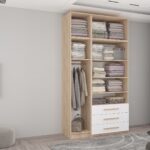 Dulap Smart-Home A+A+B+S 135x56x240/250/260H cm - imagine 2