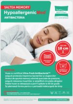 Saltea fără arcuri Somnart Memory HypoallergenicMed Antibacteria — изображение 5